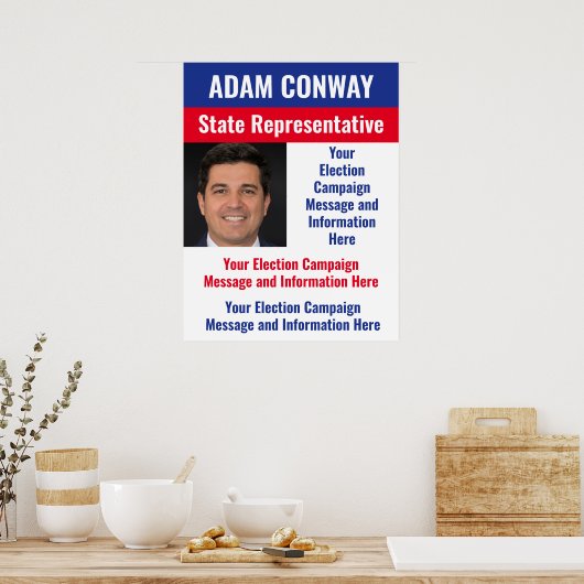 政治カスタム選挙運動 ポスター (キッチン)
