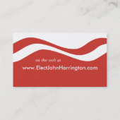 政治キャンペーンの名刺(投票) 名刺 (裏面)