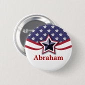 政治キャンペーン愛国選挙の名札 缶バッジ (正面&裏面)