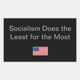 政治シンプル期のアイディア 長方形シール