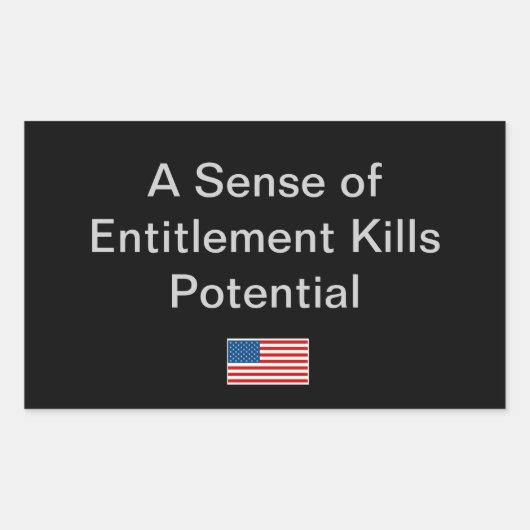 政治シンプル期のアイディア 長方形シール (正面)