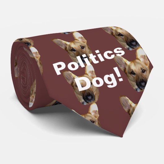 政治ドイツの羊飼い犬が真実を叫ぶ ネクタイ (ロール)
