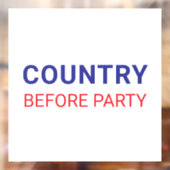 政治パーティー前の国 ウィンドウサイン (シート2)