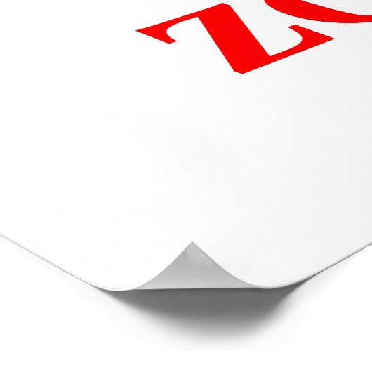 政治フリーゾーンのポスター ポスター (角)