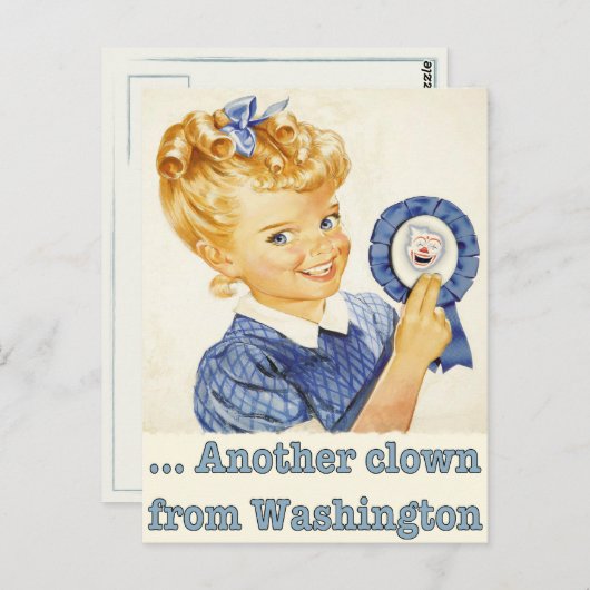 政治上のピエロ ポストカード (正面/裏面)