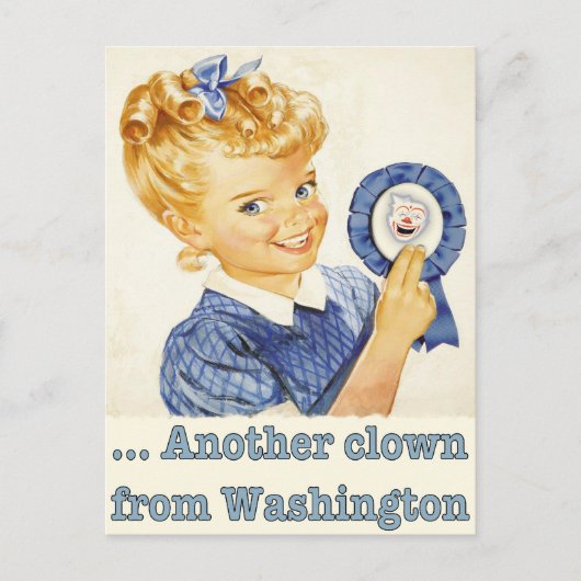 政治上のピエロ ポストカード (正面)