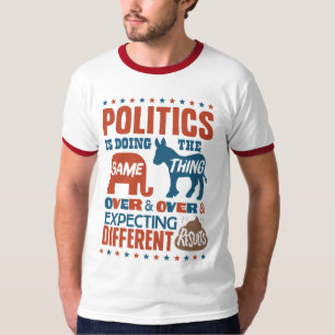 政治予想 Tシャツ