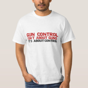 政治制御についてのオバマ反銃 Tシャツ