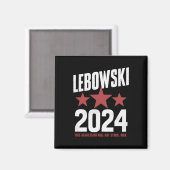 政治名おもしろいレボウスキー政治選挙 マグネット (正面/裏面)