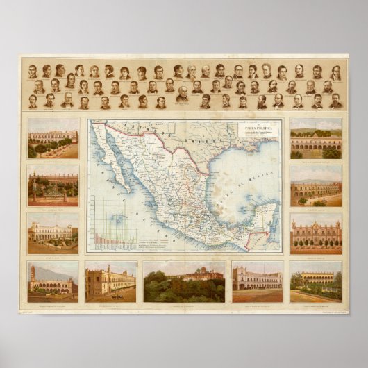 政治図 ポスター (正面)