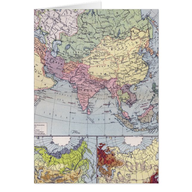 政治地図|アジア (正面)