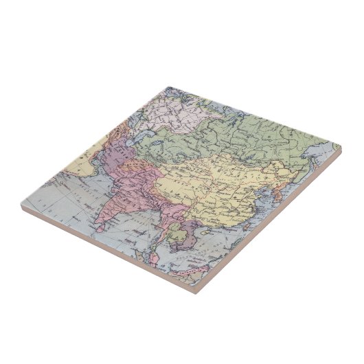 政治地図|アジア タイル (側面)