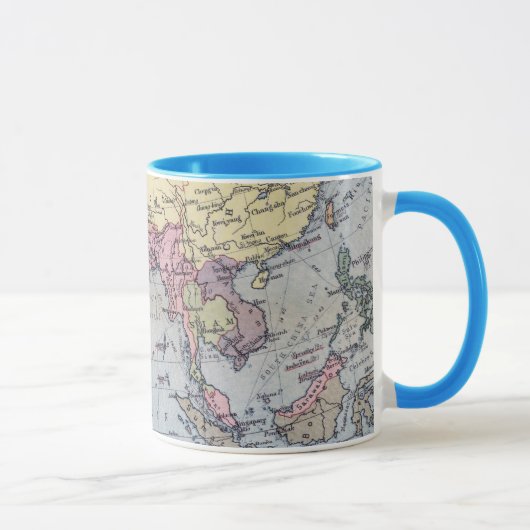 政治地図|アジア マグカップ (右)
