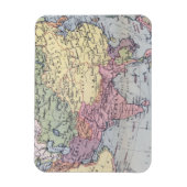 政治地図 |アジア マグネット (縦)