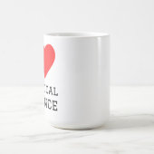 政治学が好き コーヒーマグカップ (中央)