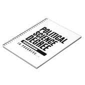 政治学位授与 ノートブック (左側)