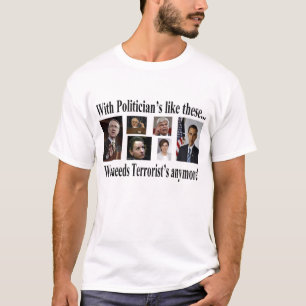 政治家でこれらを好んで下さい Tシャツ
