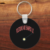 政治家とシャンプーの嘘 キーホルダー (正面)