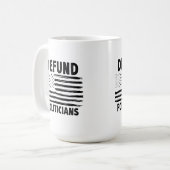 政治家にアメリカの贈り物レトロを寄付する コーヒーマグカップ (正面左)