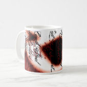 「政治家のように」のコーヒー・マグ コーヒーマグカップ (正面左)