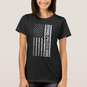 政治家のアンチ政府リバタリアンPo Tシャツ
