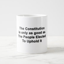 政治家のジャンボマグカップと同じくらい良い憲法