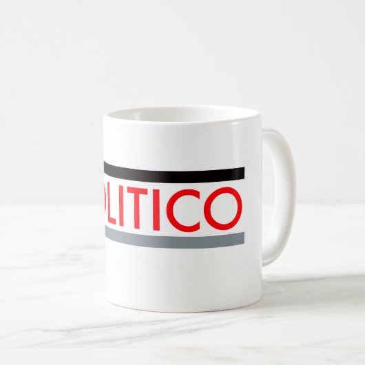 政治家のマグ コーヒーマグカップ (正面右)
