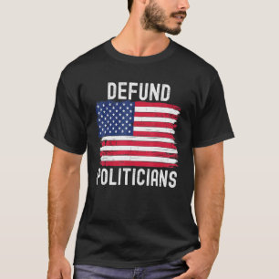 政治家の政治愛国心を持つアメリカのFl Tシャツ