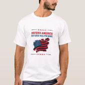 政治家の自由自由主義のを奪う Tシャツ (正面)