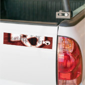 政治家の高いステッカーのようなうそ バンパーステッカー (トラック上)