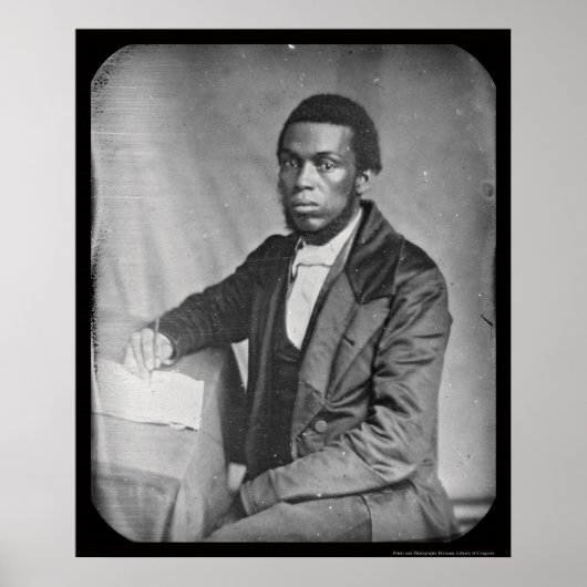 政治家ジェームス・スカイリング・スミス・ダゲレオタイプ1856 ポスター (正面)