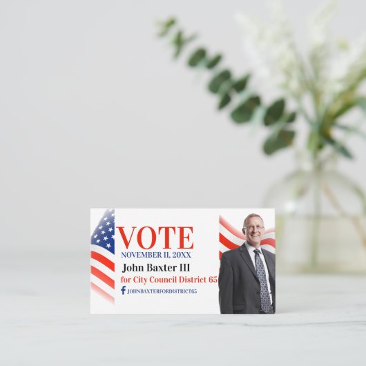 政治局名刺 名刺 (スタンド正面)