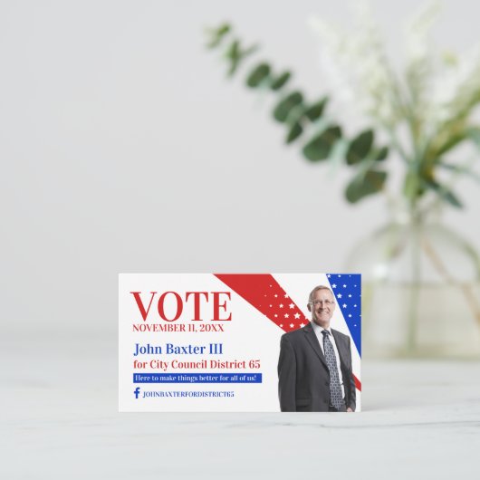 政治局名刺 名刺 (スタンド正面)