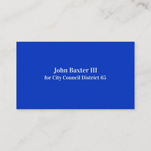 政治局名刺 名刺 (裏面)