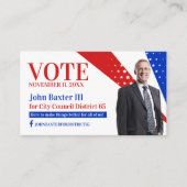 政治局名刺 名刺 (正面)