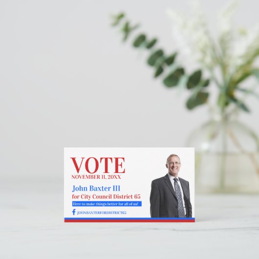 政治局名刺 名刺 (スタンド正面)