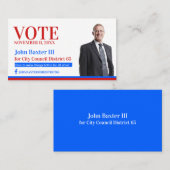 政治局名刺 名刺 (正面/裏面)