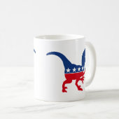 政治恐竜 コーヒーマグカップ (正面右)