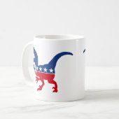 政治恐竜 コーヒーマグカップ (正面左)