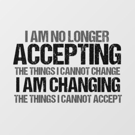 政治感動的活動家変更引用文 ウィンドウサイン (シート)