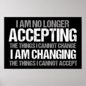 政治感動的活動家変更引用文 ポスター (正面)