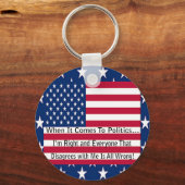 政治来の時代 キーホルダー (正面)