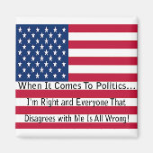 政治来の時代 マグネット (正面)