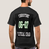 政治椅子 Tシャツ (裏面)