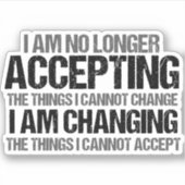 政治活動家感動的引用文 シール (正面)