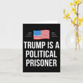 政治犯である –  カード (黄色い花)