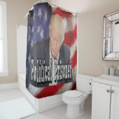 政治犯をトランプする シャワーカーテン (インサイチュ)