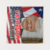 政治犯をトランプする タペストリー (正面(横))