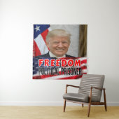 政治犯をトランプする タペストリー (インサイチュ)