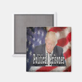 政治犯をトランプする マグネット (正面/裏面)